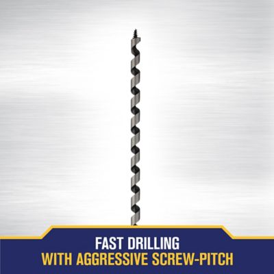 Image showing  3/8 in. x 17 in. Weldtec Ship Tubed Auger Bit