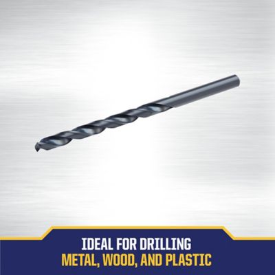 Image showing  7/32 in. HD JL 135 Degree Black Oxide Drill Bit, Carded