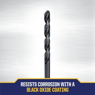 Image showing  11/32 in. HD JL 135 Degree Black Oxide Drill Bit, Carded
