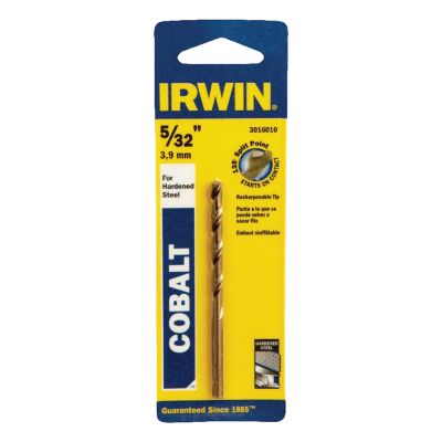 Irwin 5/32 in. x 3-1/8 in. Cobalt Alloy Steel Drill Bit