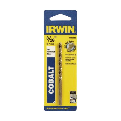 Cobalt Drill Bit Irwin Industrial Tool Co No 3016012