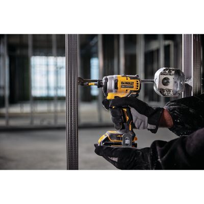 Image showing 6 th DEWALT 20V Max 1/4 in. HEX Cordless Compact Brushless Impact Driver