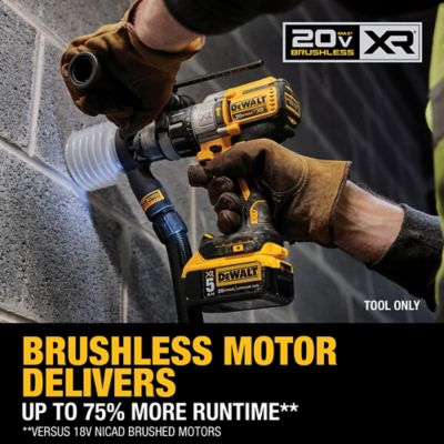Image showing  20V Max 1/2 in. XR Cordless Premium 3-Speed Hammer Drill, Bare Tool