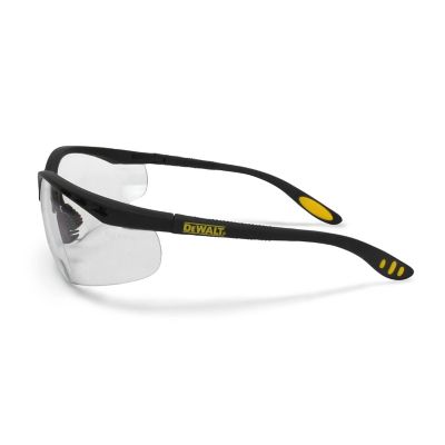 Image showing  Reinforcer Safety Glasses with 1.5 Magnifier Reader Lenses, Multicolor Frame, Clear Lens