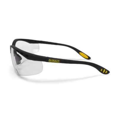 Image showing  Reinforcer Safety Glasses with 2.5 Magnifier Reader Lenses, Multicolor Frame, Clear Lens