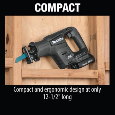 Image showing 6 th Makita 18V LXT Cordless Lithium-Ion Sub-Compact Brushless Reciprocating Saw Kit (2.0Ah), 13/16 in. Stroke Length