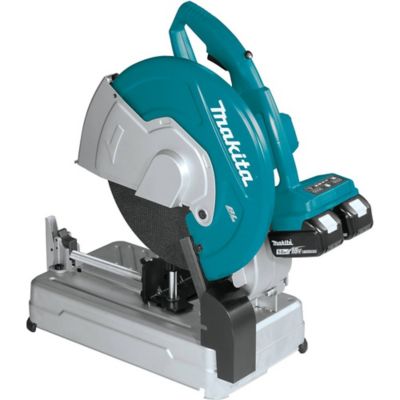 Makita 18Vx2 36V 14 in. Cordless LXT Lithium-Ion Brushless Cut-Off Saw Kit, 5.0 Ah -  XWL01PT
