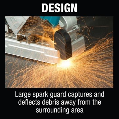 Image showing 5 th Makita 36V 14 in. Cordless LXT Lithium-Ion Brushless Cut-Off Saw Kit