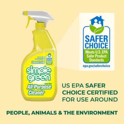 Image showing 5 th Simple Green 24 oz. All-Purpose Cleaner Lemon Scent Concentrate