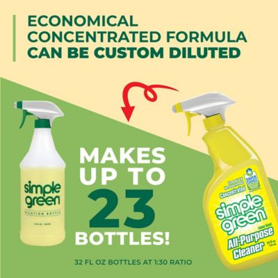 Image showing 7 th Simple Green 24 oz. All-Purpose Cleaner Lemon Scent Concentrate