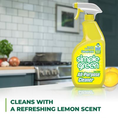 Image showing 8 th Simple Green 24 oz. All-Purpose Cleaner Lemon Scent Concentrate