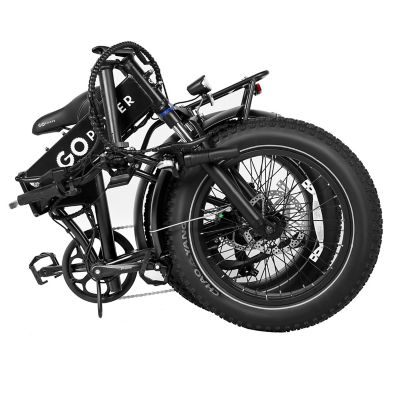 Image showing  Unisex 20 in. 7-Speed GoExpress Folding Electric Bike, Black