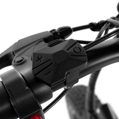 Image showing 7 th GoPowerBike Unisex 20 in. 7-Speed GoExpress Folding Electric Bike, Black