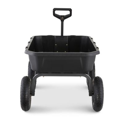 Image showing  12 cu. ft. 1,600 lb. Capacity Poly Dump Cart