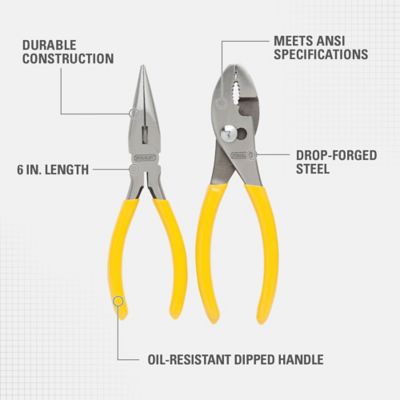 Image showing  6 in. ST Pliers Set, 2 pc.