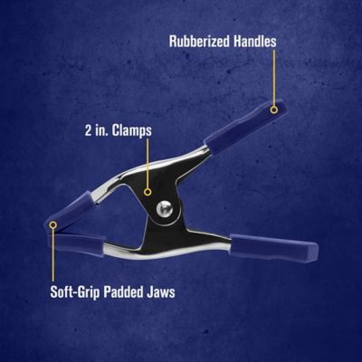 Image showing  2 in. 75 lb. Spring Clamp