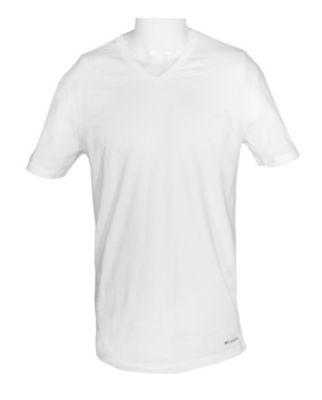Columbia Sportswear Men's 100% Cotton V-Neck T-Shirt Men's Classic Fit V-Neck Tee (3 pack)