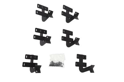 Dee Zee 9 in. BKT Truck Side Step Mounting Brace Kit, Fits 2019+ Ram 1500 and 2020+ 2500/3500