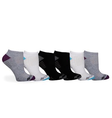 Columbia Sportswear Men's Performance Moisture-Wicking Sport No-Show Socks, 6-Pack, Rcs626wusas46pr