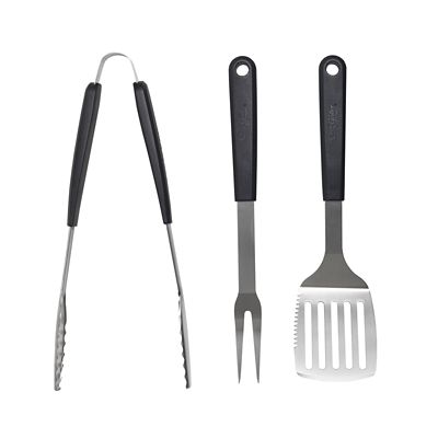Char-Griller Grilling Tool Kit, Stainless Steel