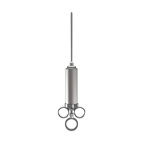 Char-Griller Meat Marinade Injector, Open-Ended 5 in. Needle, Closed-End 5 in. Perforated Needle