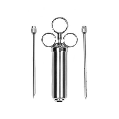 Image showing  Meat Marinade Injector, Open-Ended 5 in. Needle, Closed-End 5 in. Perforated Needle