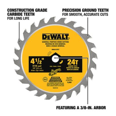 Image showing  4-1/2 in. 24-Tooth Circular Saw Blade