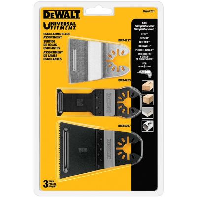 DeWALT Oscillating Blade Assortment, DWA4231