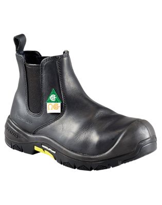 Baffin Men's Zeus Steel Toe and Plate Slip-On Leather Work Boots