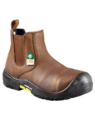 Baffin Men's Zeus Steel Toe and Plate Slip-On Leather Work Boots