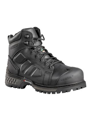 Baffin Men's Monster Steel Toe and Plate Lace-Up Leather Work Boots, 6 in.