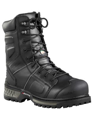 Baffin Men's Monster Steel Toe And Plate Lace-Up Leather Work Boots, 8 In.