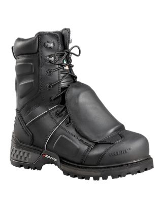 FAST 15 Men Black Steel Toe Midsole Safety Boot Work Fishing Flood Farm  Size 5-13 