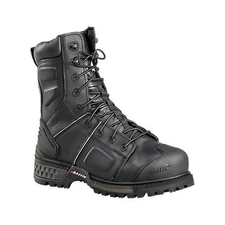 Baffin Men's Monster Internal Steel Toe and Plate Lace-Up Leather Work Boots with Internal Met Guard