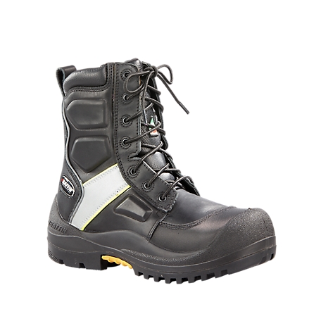 Baffin Men's Premium Worker High-Visibility Steel Toe and Plate Lace-Up Leather Work Boots