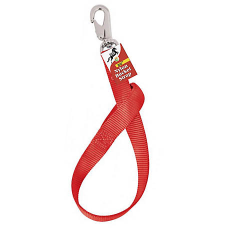 Details about   Formay Red  Bucket Strap Horse feed/Water Hanger,poly webbing 193864RD,NP Snap 