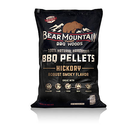Bear Mountain BBQ Hickory Cooking Pellets, 20 lb.