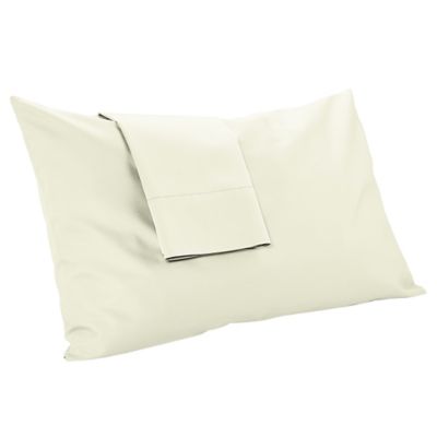 MyPillow Giza Pillowcase Set, Queen, Ivory