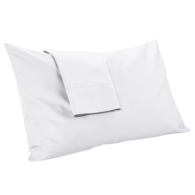 MyPillow Giza Pillowcase Set, Queen Size, White