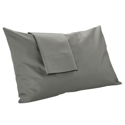 MyPillow Giza Pillowcase Set, King, Dark Gray