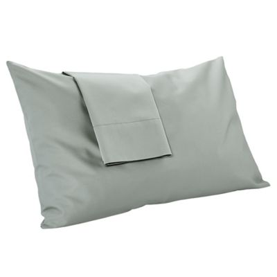 MyPillow Giza Pillowcase Set, King, Light Gray