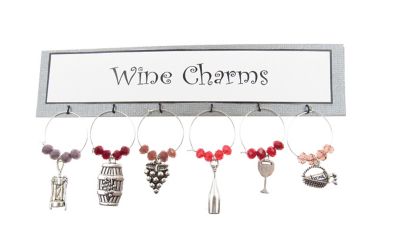 Image showing  Just One Glass Wine Charms, 6 pc.