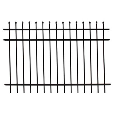 Fortress Building Products 6 ft. x 4 ft. Athens Pressed Spear Aluminum Fence Panel Quality fence panel