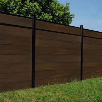 Fortress Building Products Evolver 70 in. x 8.5 in Brown Capped Composite Boards for Fence Panel (4-Pack)