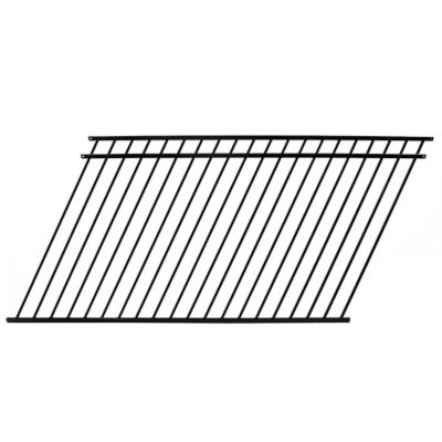 Image showing  4.5 ft. x 7.5 ft. Versai Three-Rail Steel Fence Panel