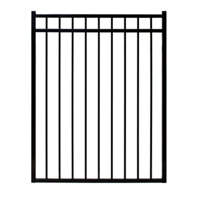 Fortress Building Products 4 ft. x 4.5 ft. Versai 3-Rail Steel Fence Gate