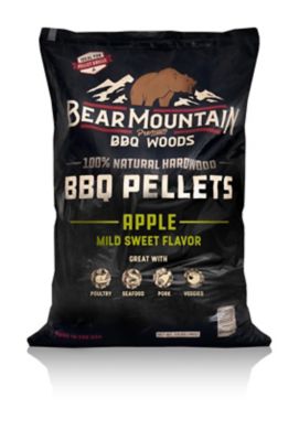 Bear Mountain BBQ Apple Wood Pellets, 20 lb.