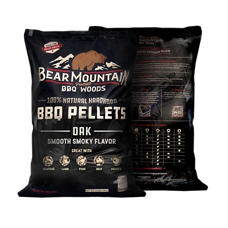 Bear Mountain BBQ Oak Wood Pellets, 20 lb.