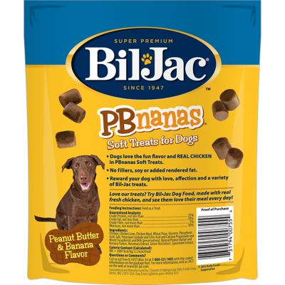 Image showing  PBnanas Peanut Butter and Banana Soft Dog Treats, 10 oz.