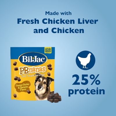 Image showing  PBnanas Peanut Butter and Banana Soft Dog Treats, 10 oz.